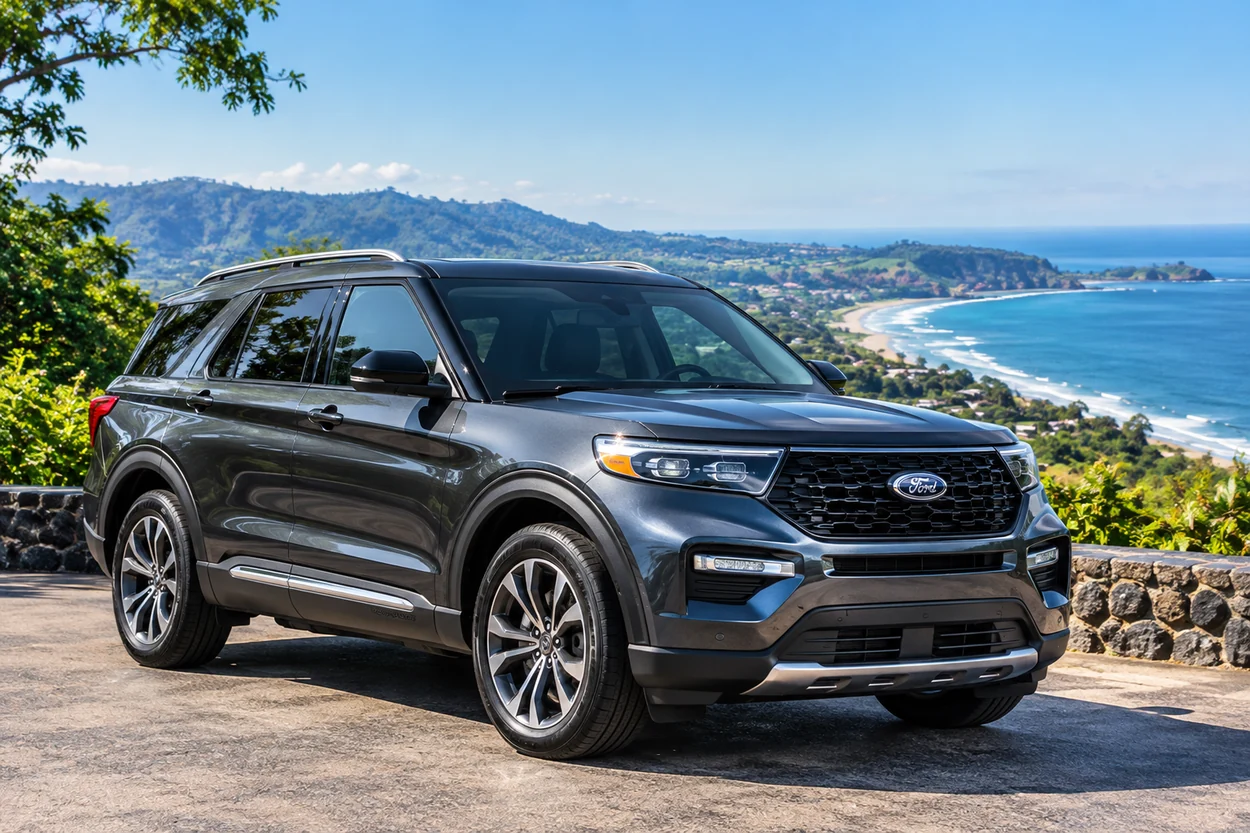 Imagen ilustrativa generada digitalmente del Ford Explorer